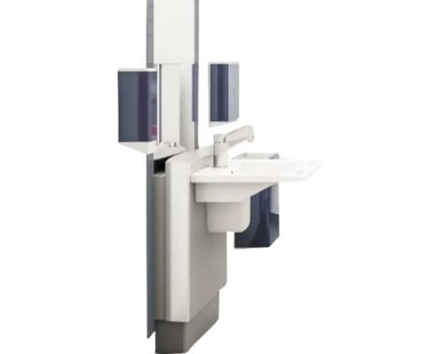 Pressalit SELECT semi-zuil voor wastafel, wit R2057
