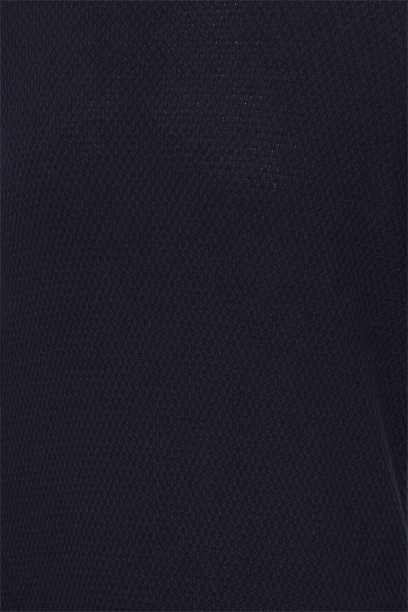 Casual Friday CFKARLO structured crew neck knit Navy blazer