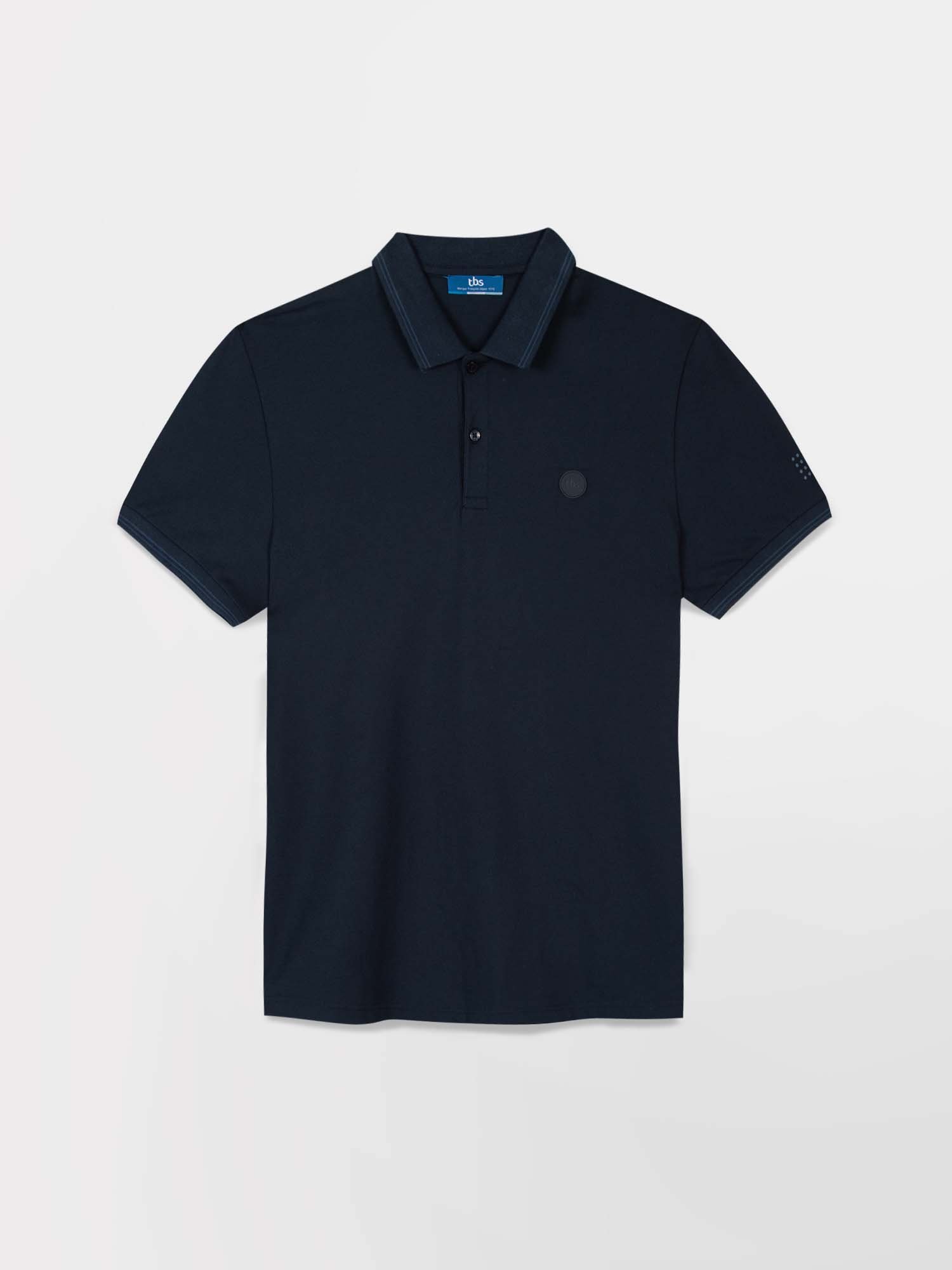 Polo Homme Manches Courtes Marine