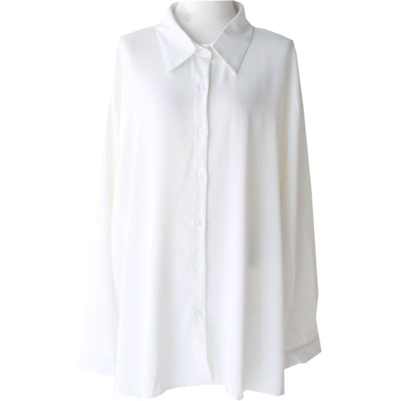 minaga - Pied-de-poule trui / lange mouwen effen shirt