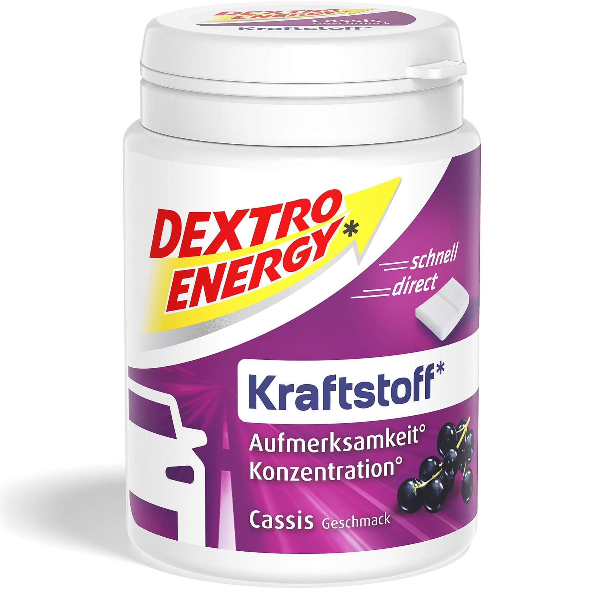 Dextro Energy Kraftstoff Cassis