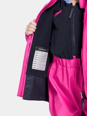 Didriksons Boardman Fôret Regnsett, Plastic Pink