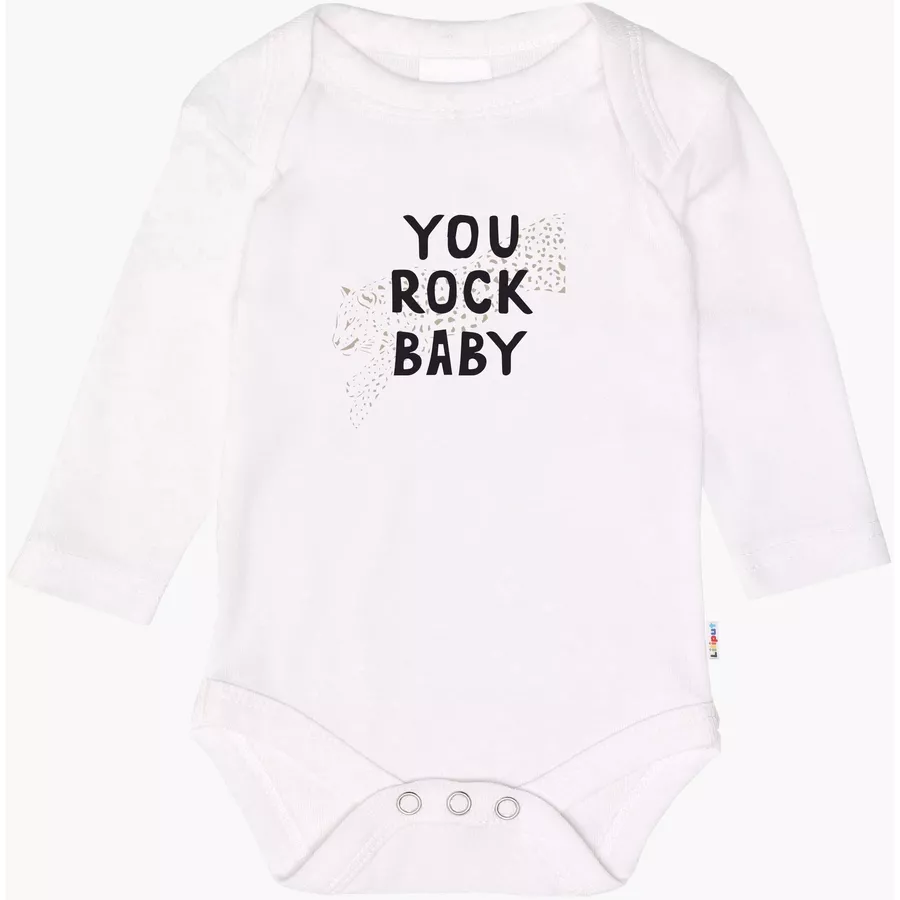 Liliput Langarmbody 2er-Pack You rock weiß