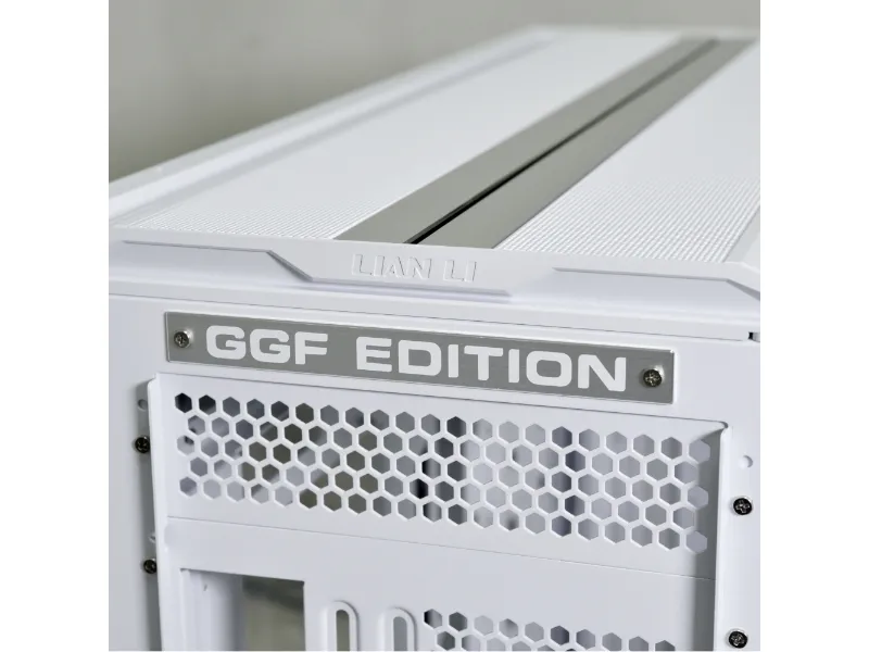 Lian Li V3000PW, Full Tower, PC, Hvid, ATX, EATX, EEB, micro ATX, Micro-ITX, Aluminium, Stål, Hærdet glas, 19,8 cm