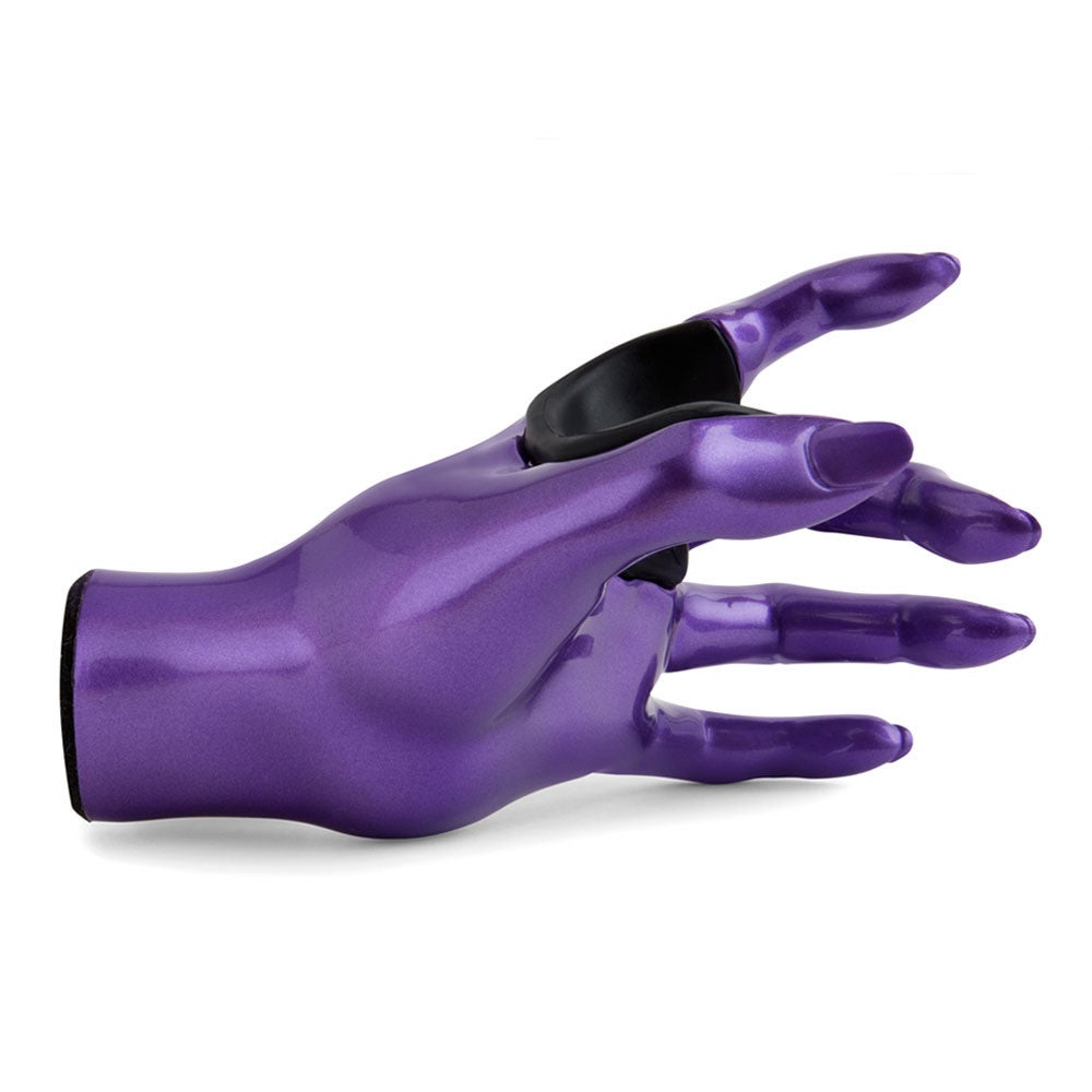 GuitarGrip Valkyrie Female Hand Purple gitaarhanger