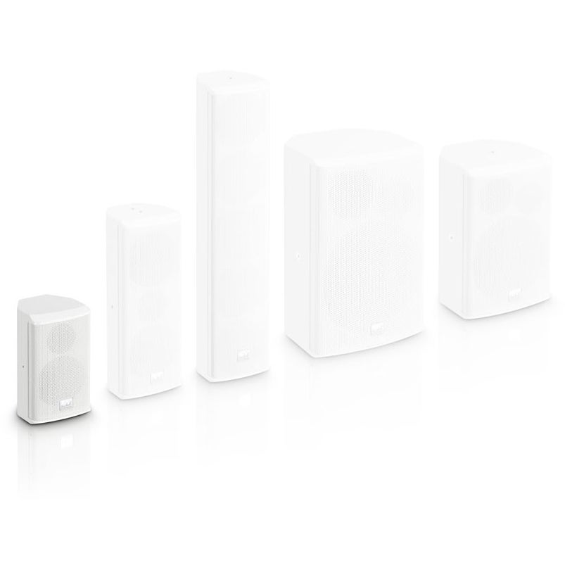 LD Systems SAT 42 G2 W 4 inch passieve installatie luidsprekers wit (paar)