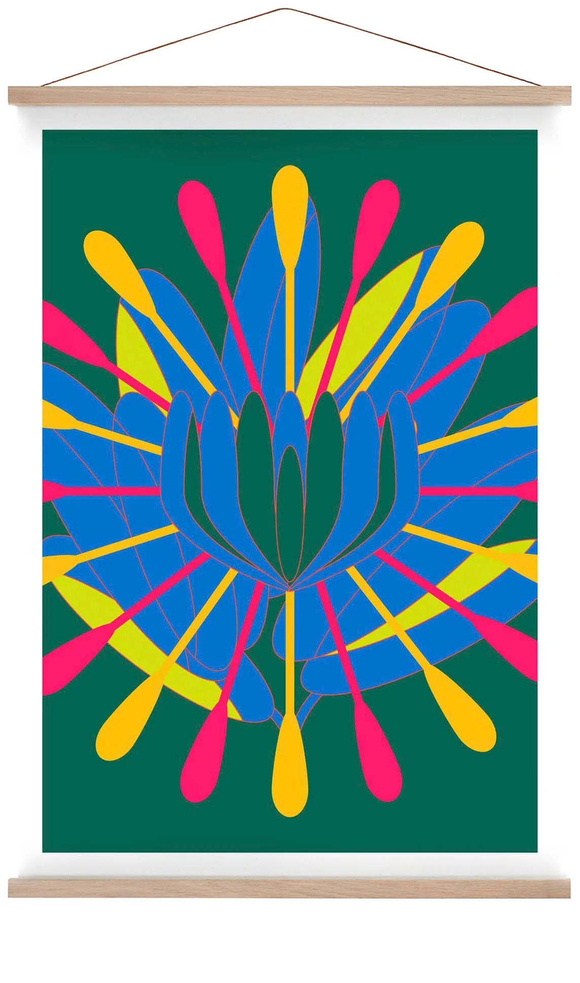 Botanisch Geometrisch Nr 5 von Cinthya Godoy