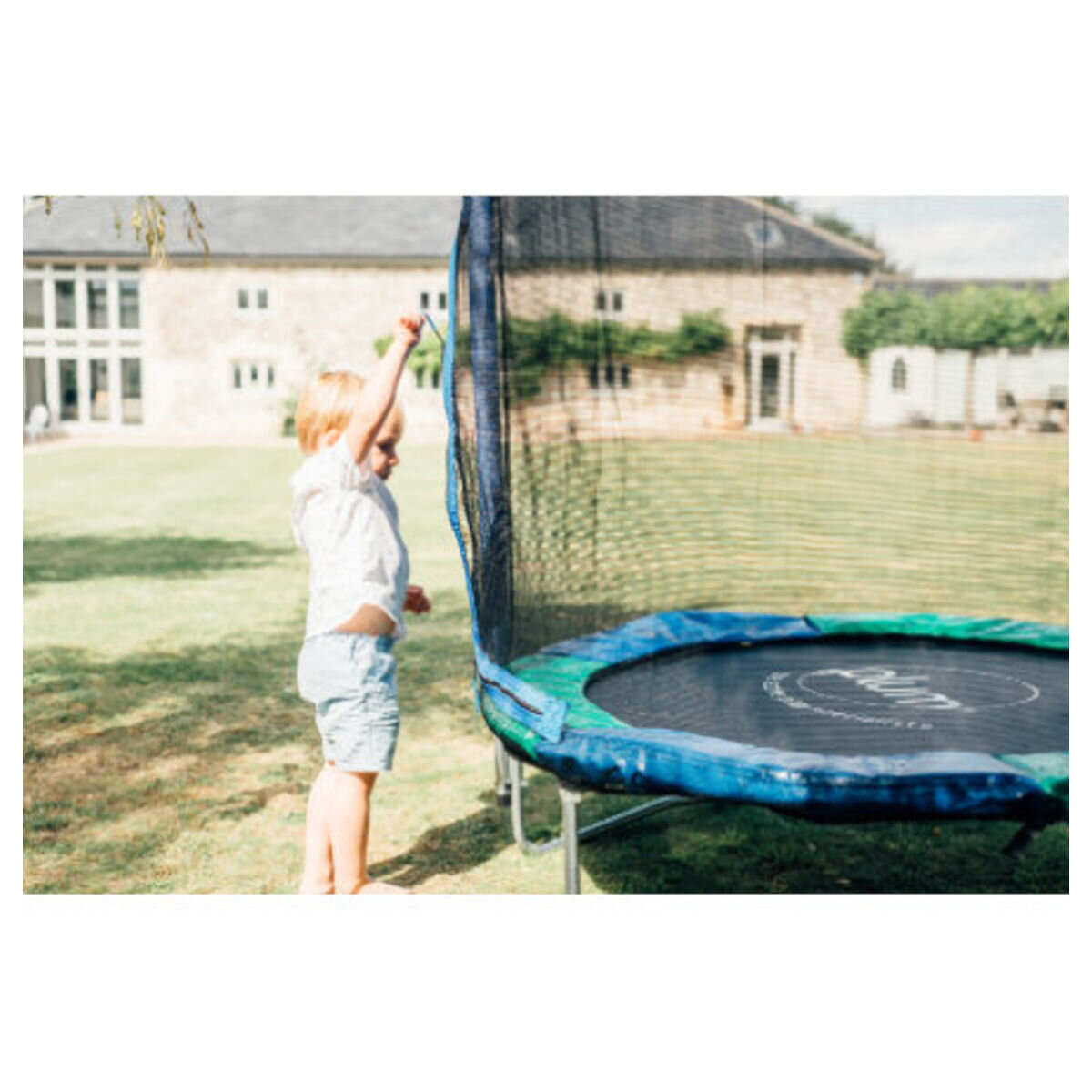 Authentic Sports & Toys Authentic Sports Plum Trampolin Junior mit Sicherheitsnetz 140 cm