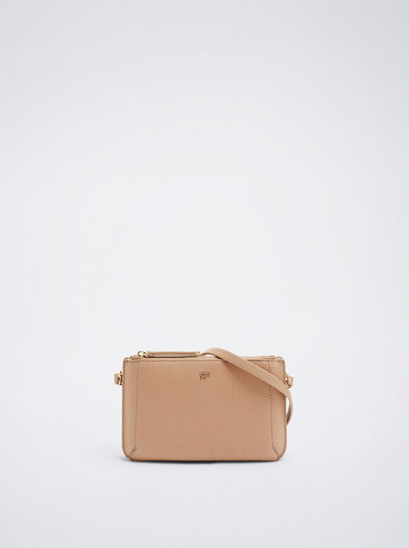 Bolsa de ombro básica - Rosa