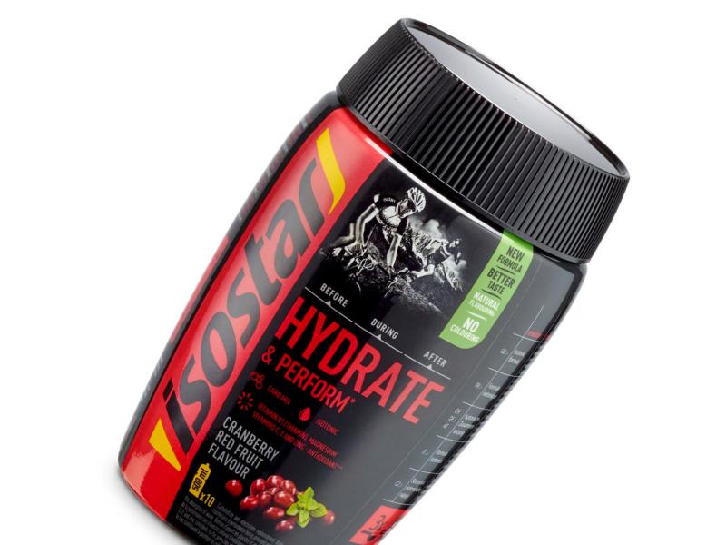 Isostar Pulver Hydrate & Perform Red Fruits  400 g Isostar Pulver Red Fruits