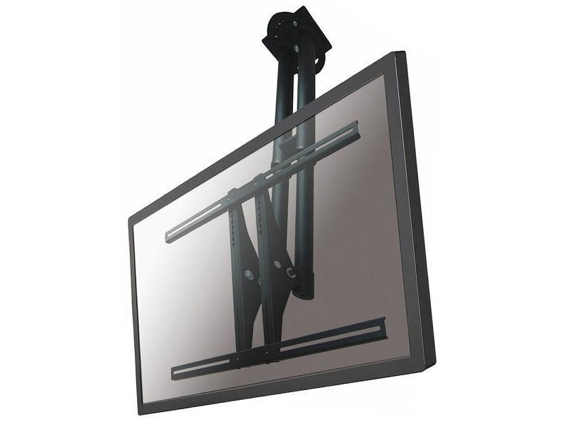 NEOMOUNTS Deckenhalterung PLASMA-C100 Schwarz Deckenhalterung für Flachbild-Fernseher bis 75