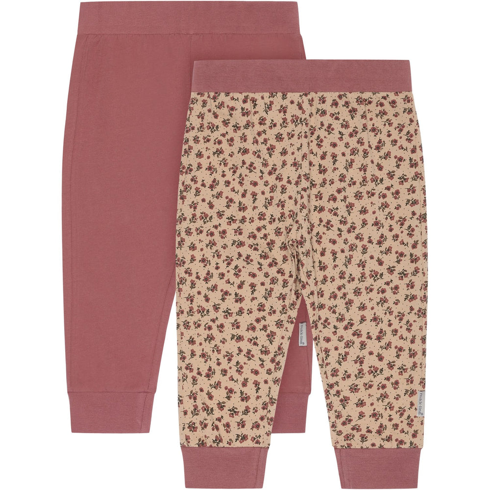 Køb Mikk-Line Rose Brown 2-Pak Leggings