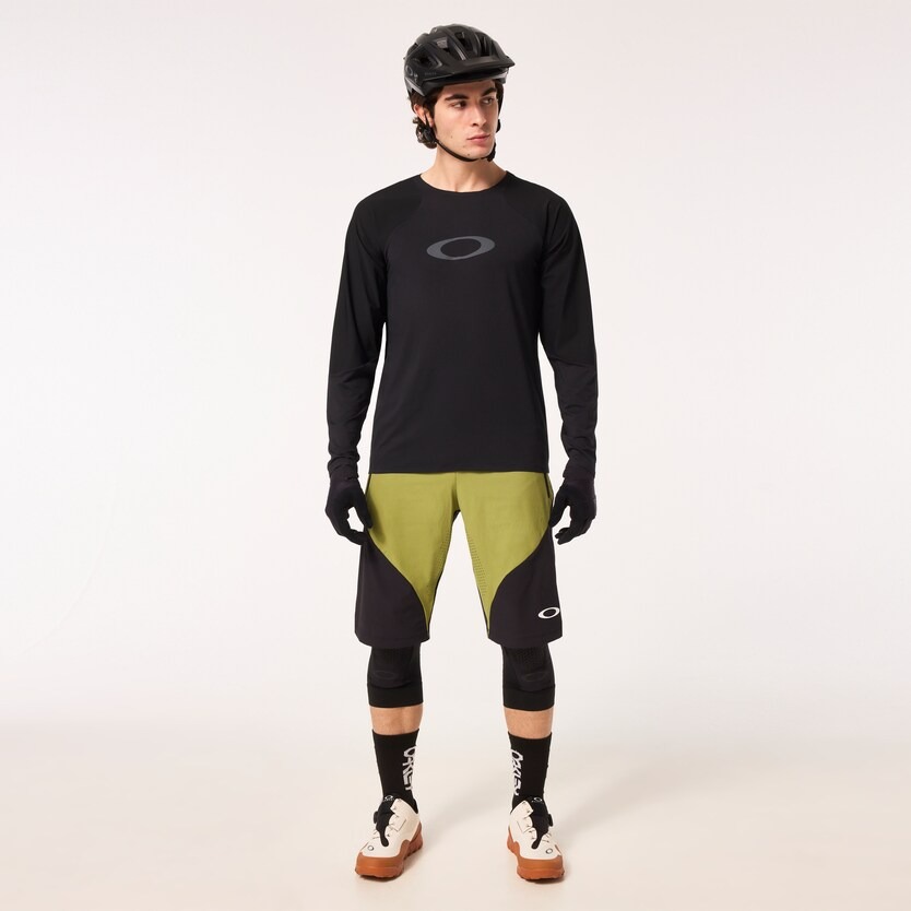 Oakley Seeker Airline Langærmet Jeysey Sort