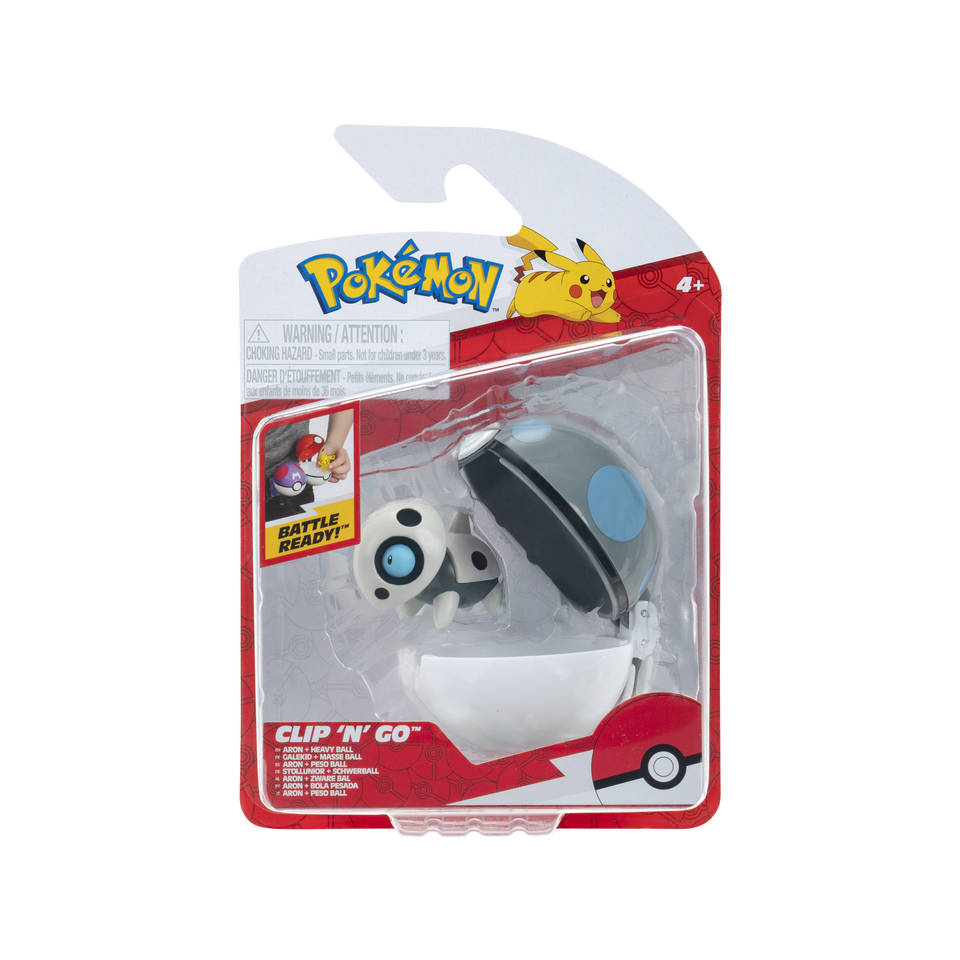 Pokémon Clip 'N Go Aron set
