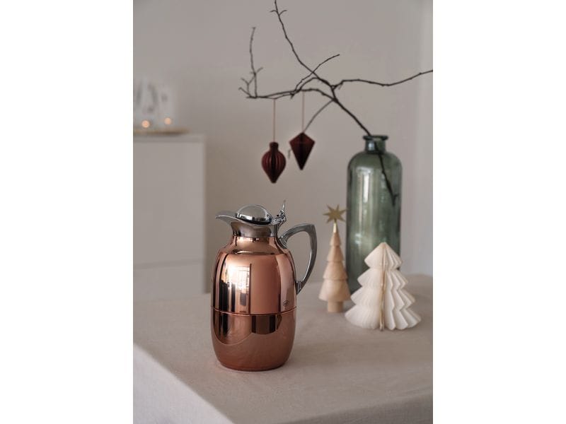 Alfi Thermoskanne Juwel 1000 ml, Bronze Karaffe aus Edelstahl