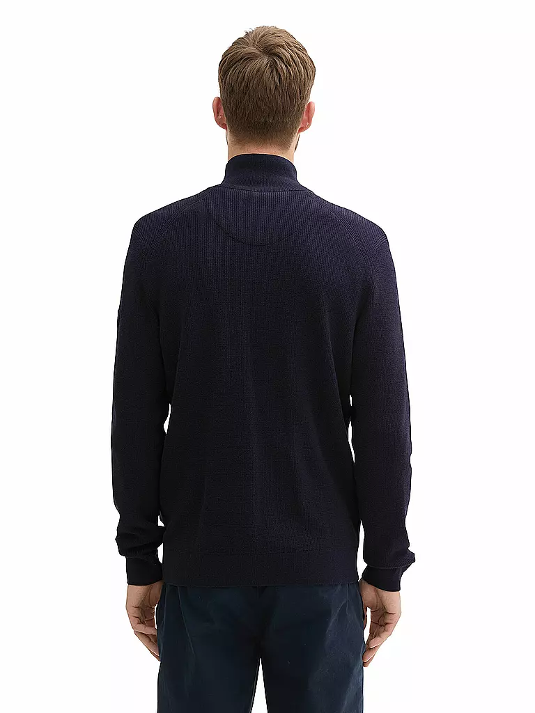 TOM TAILOR Strickjacke dunkelblau