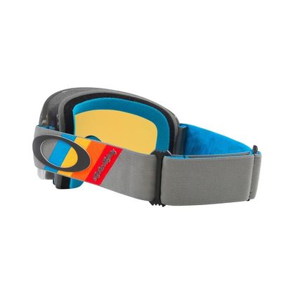 Masque cross Oakley O FRAME 2.0 TLD GREY STRIPES FIRE IRIDIUM 2024 - Gris