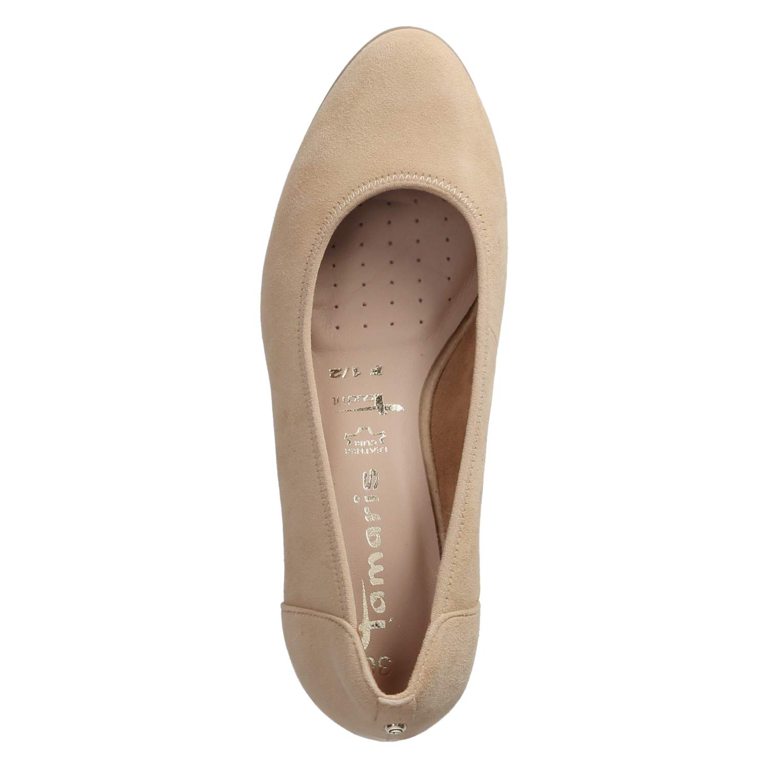 Tamaris Pumps - tan suede