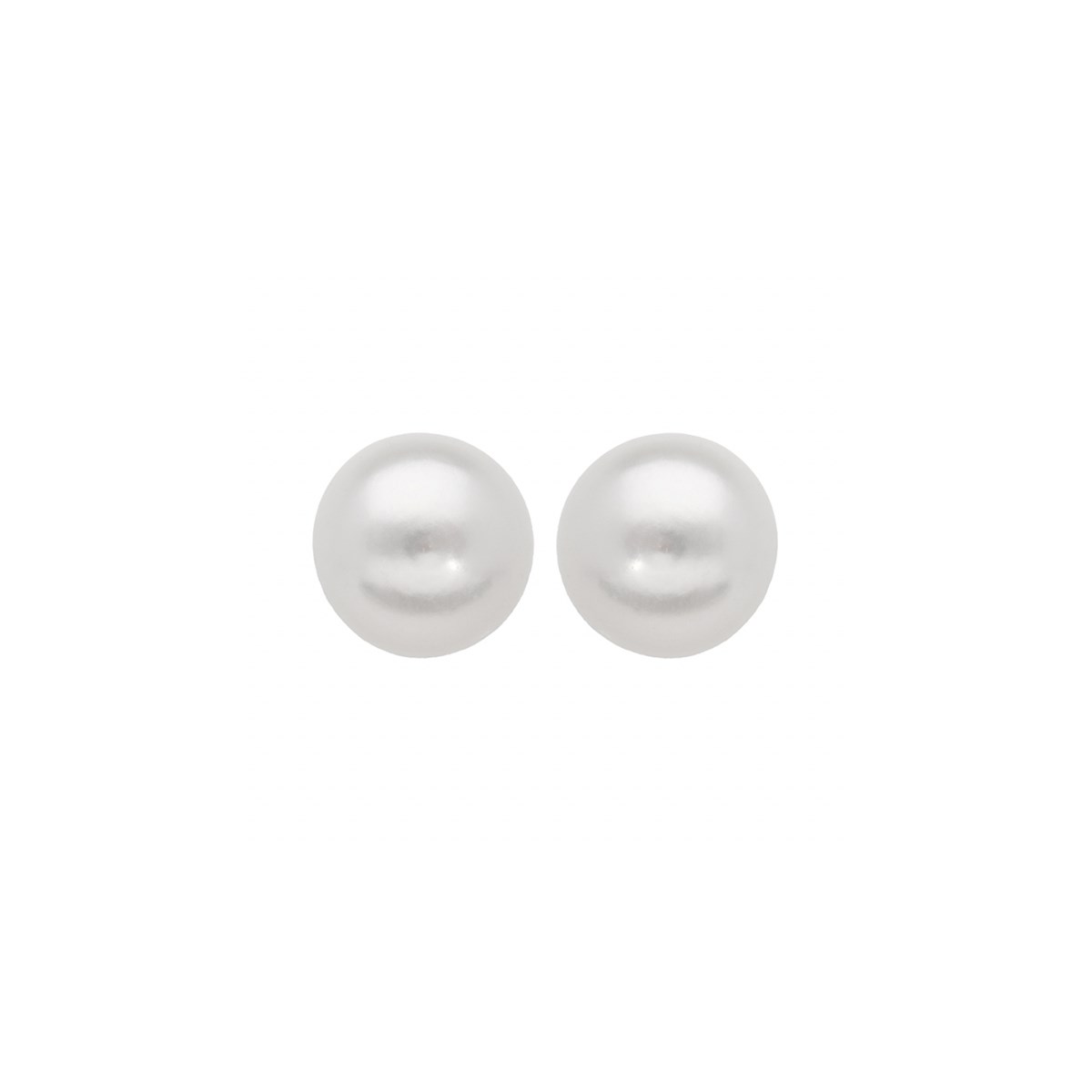 Boucles d'oreilles - Perle d'eau douce 9mm