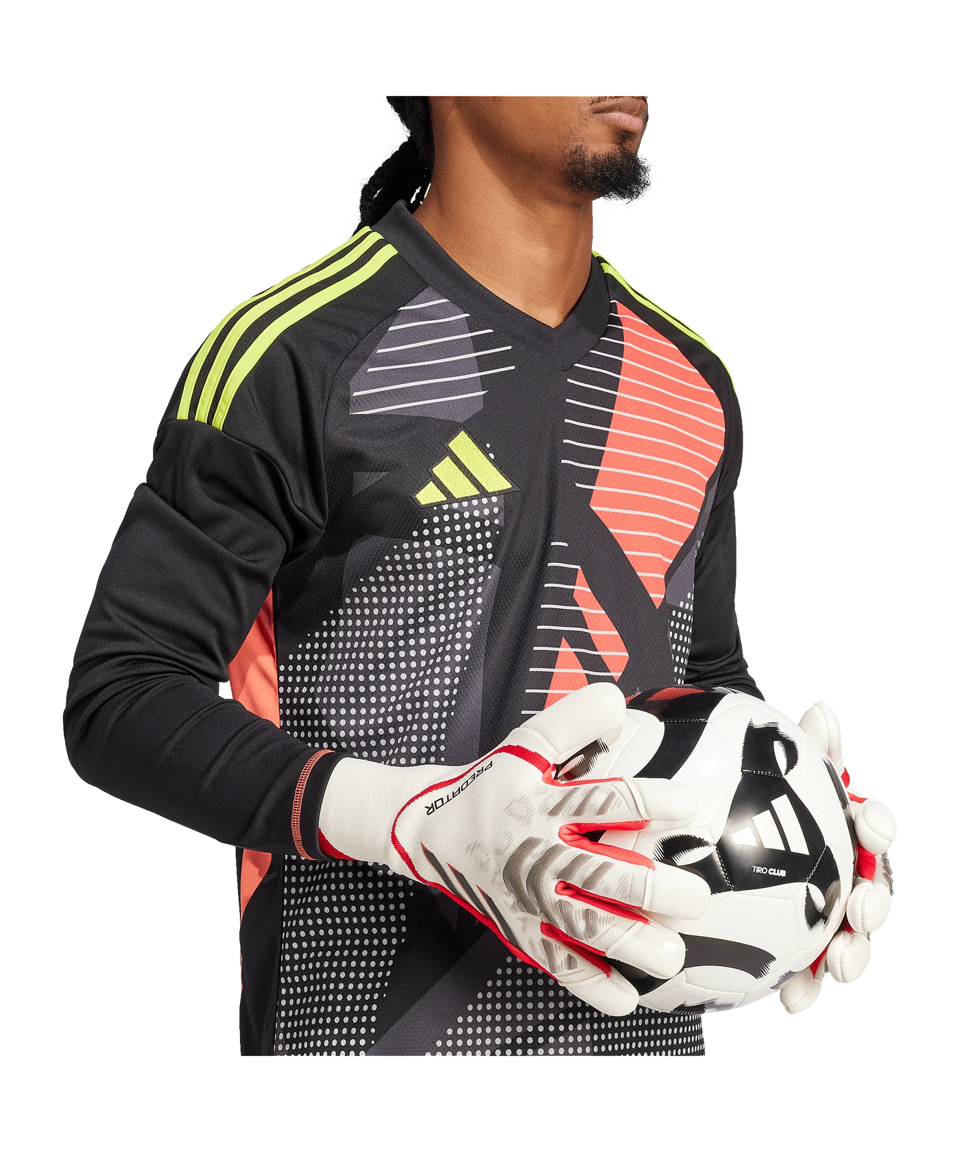 adidas Predator Pro Hybrid Champagne Torwarthandschuhe Weiss