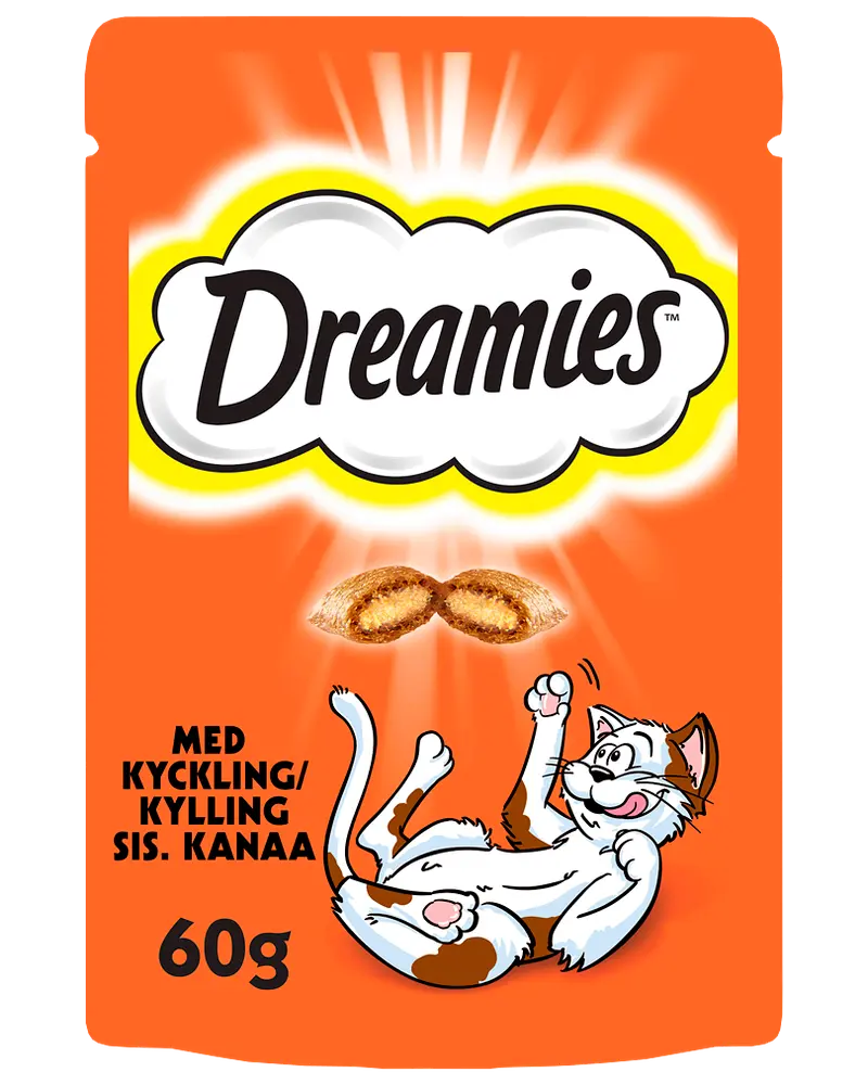 Dreamies Kattesnack med kylling 60 g