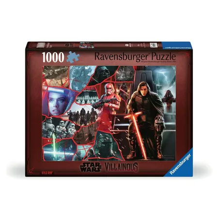 Ravensburger Puzzle - Star Wars Villainous: Kylo Ren, 1000 Teile