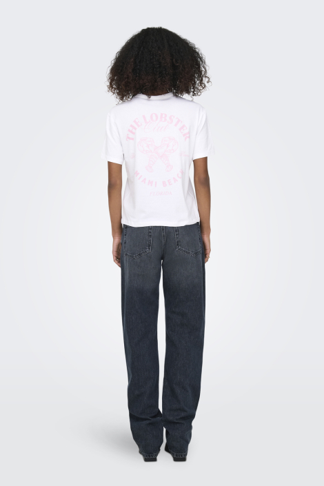Only witte dames t-shirt
