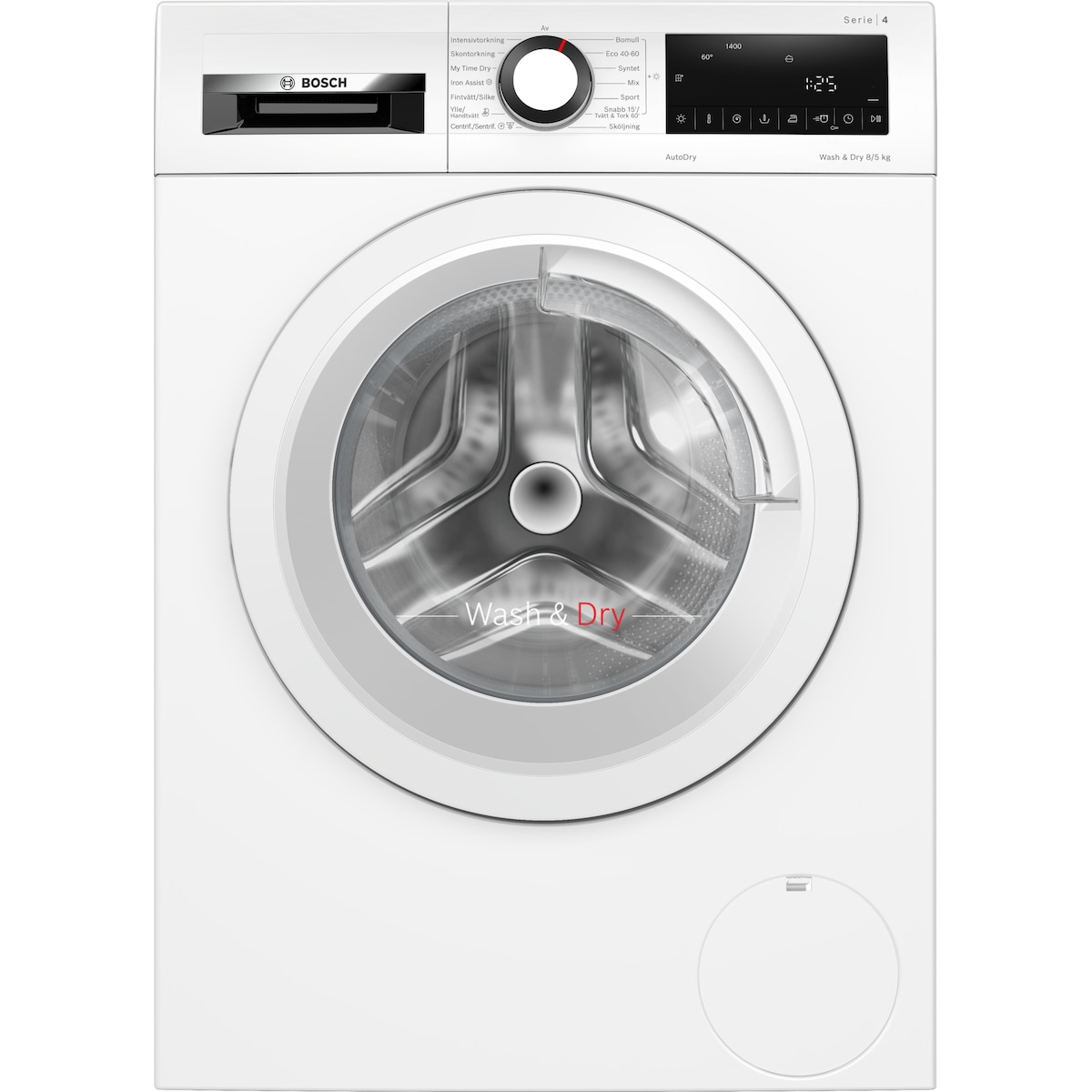 Bosch Kombinert vaskemaskin/tørketrommel WNA134L0SN