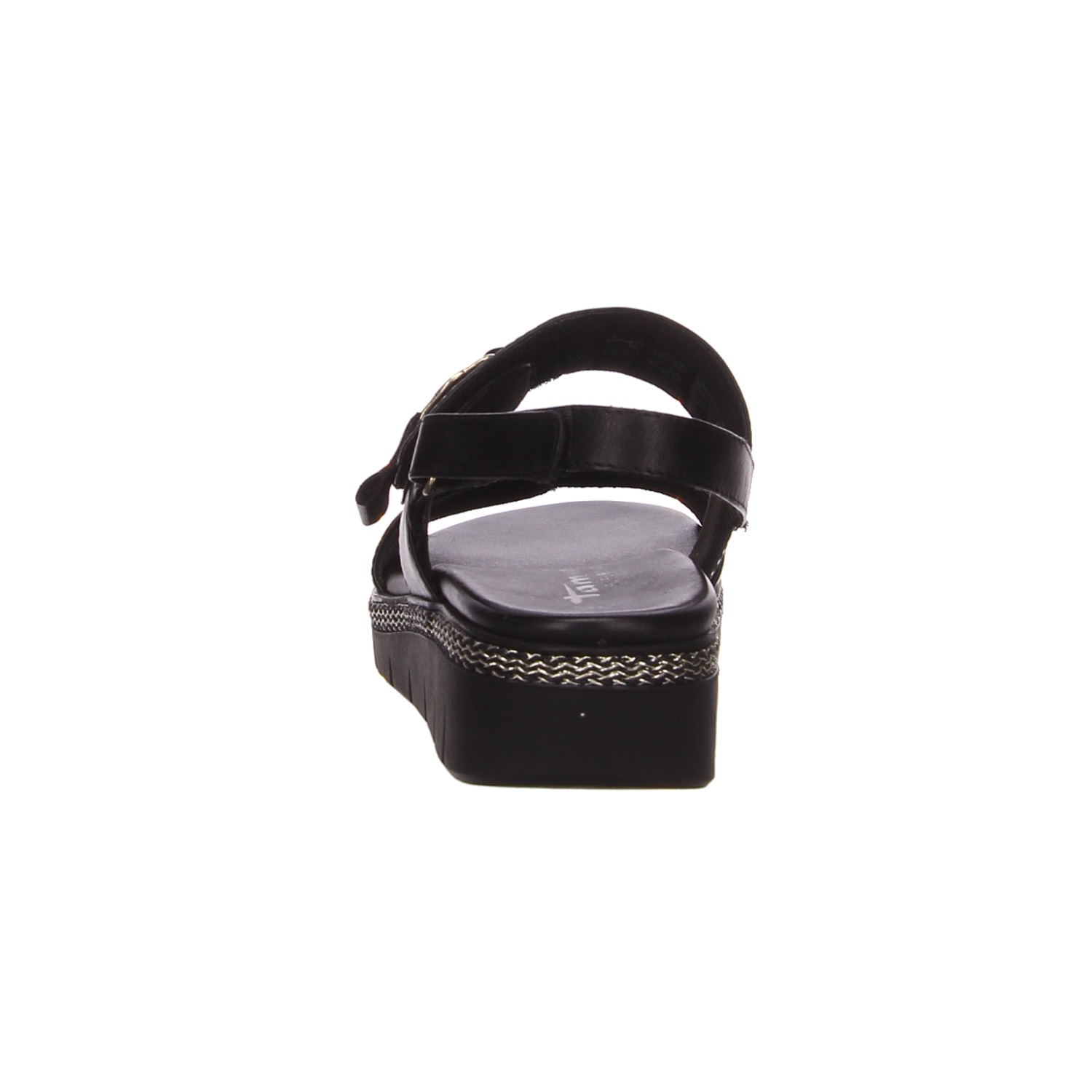 Tamaris Damen Sandale schwarz schwarz