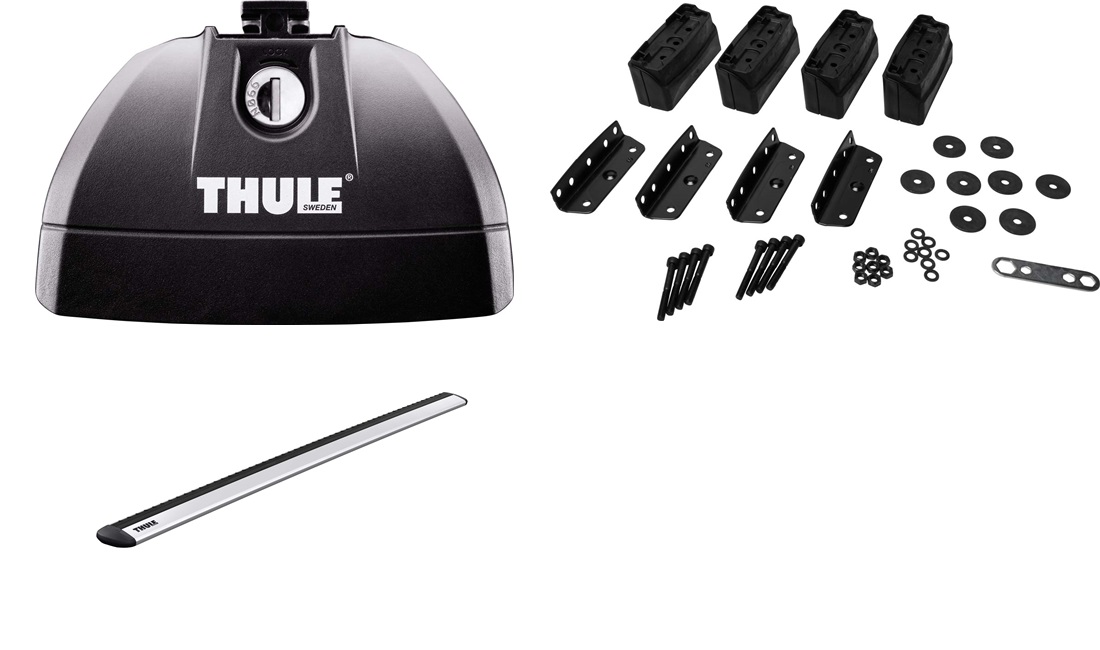 Tagbøjler, Thule WingBar EVO Grå