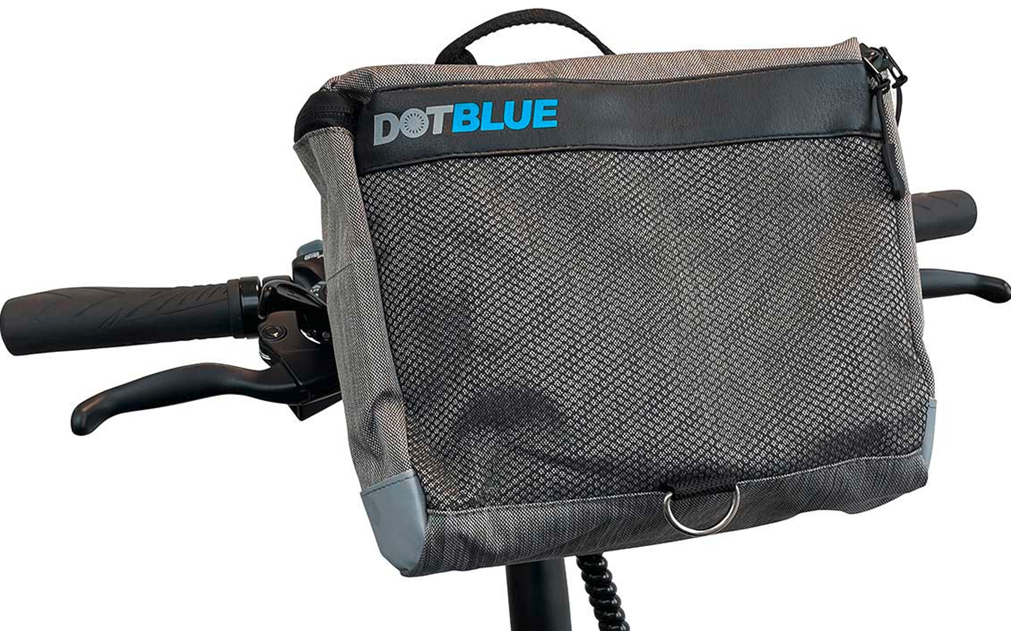 Blaupunkt Fahrrad-Lenkertasche LT 200 grau/schwarz 4 Liter