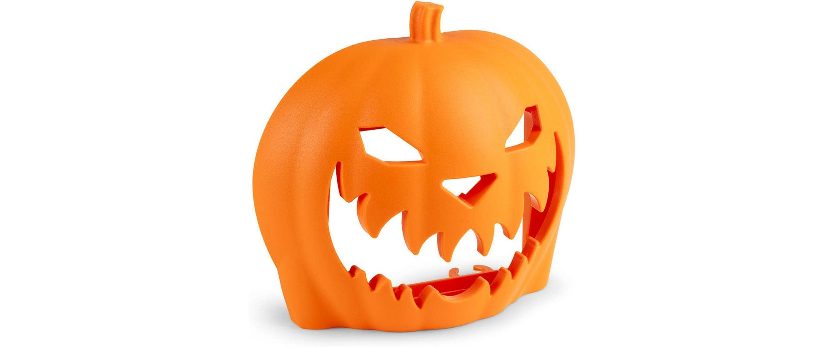Nebelmaschine S553L Halloween SetNebelmaschine mit RGB LEDs und Halloween Kürbis Aufsatz