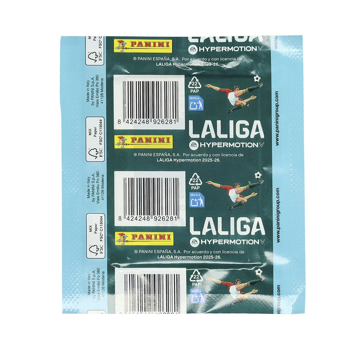 Saquetas Liga Hypermotion 2025-2026