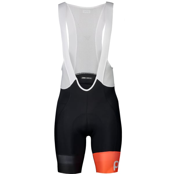 Cuissard vélo POC ESSENTIAL ROAD VPDS BIB SHORTS URANIUM BLACK/HYDROGEN WHITE