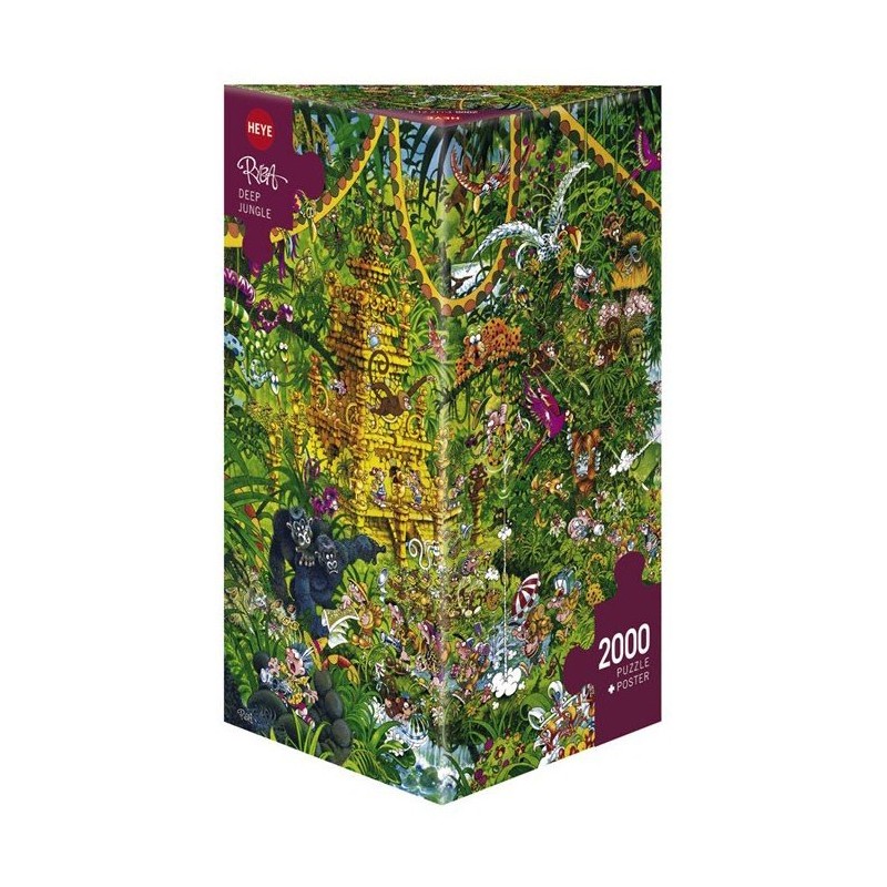 Puzzle 2000 - Ryba - Depp jungle