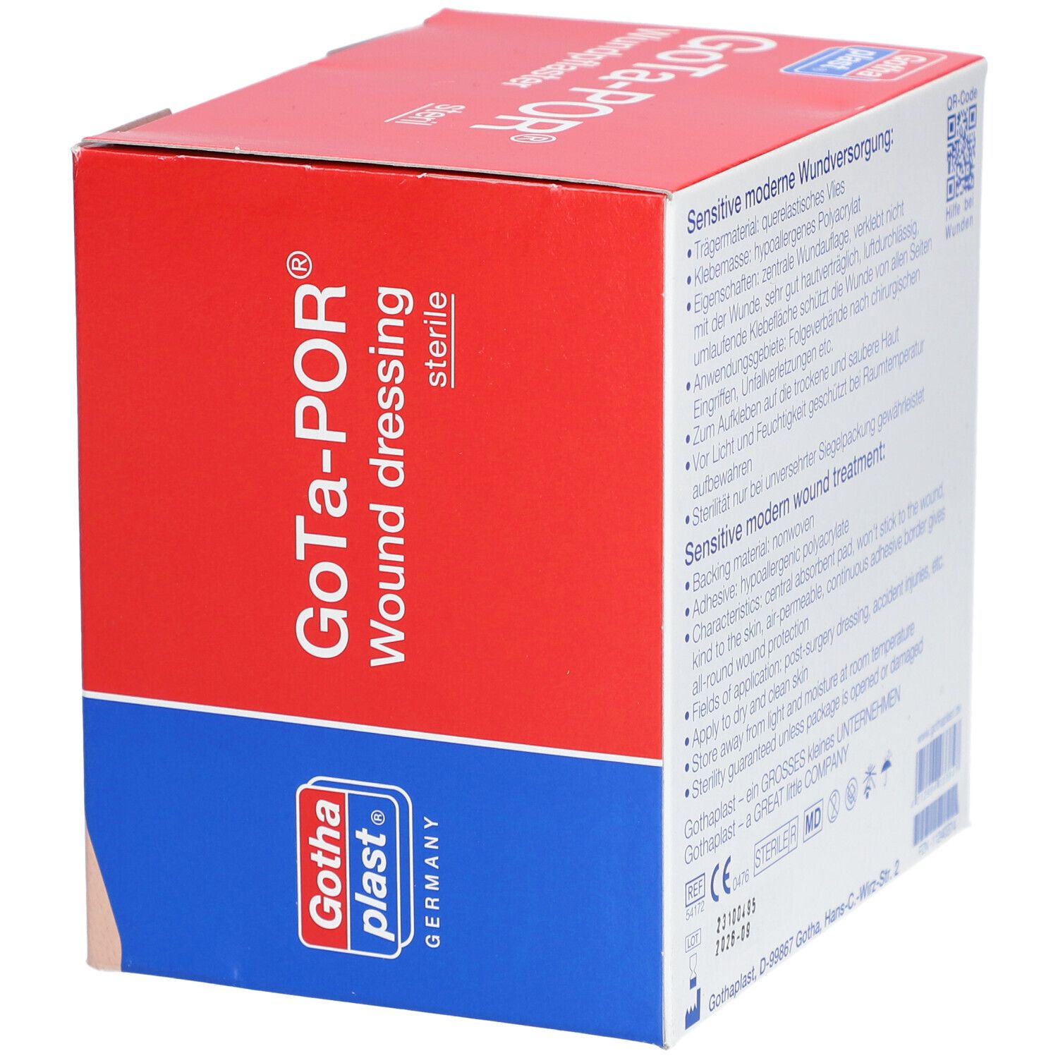 GoTa-POR® Wundpflaster steril 60  x 1000 mm hautfarben
