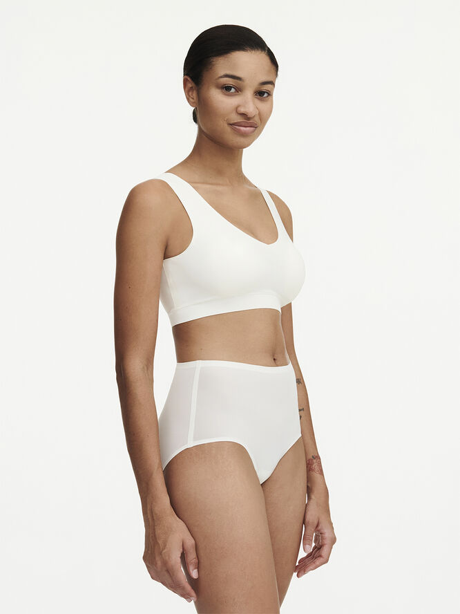 Chantelle UW BRA WF PADDED V NECK Sand