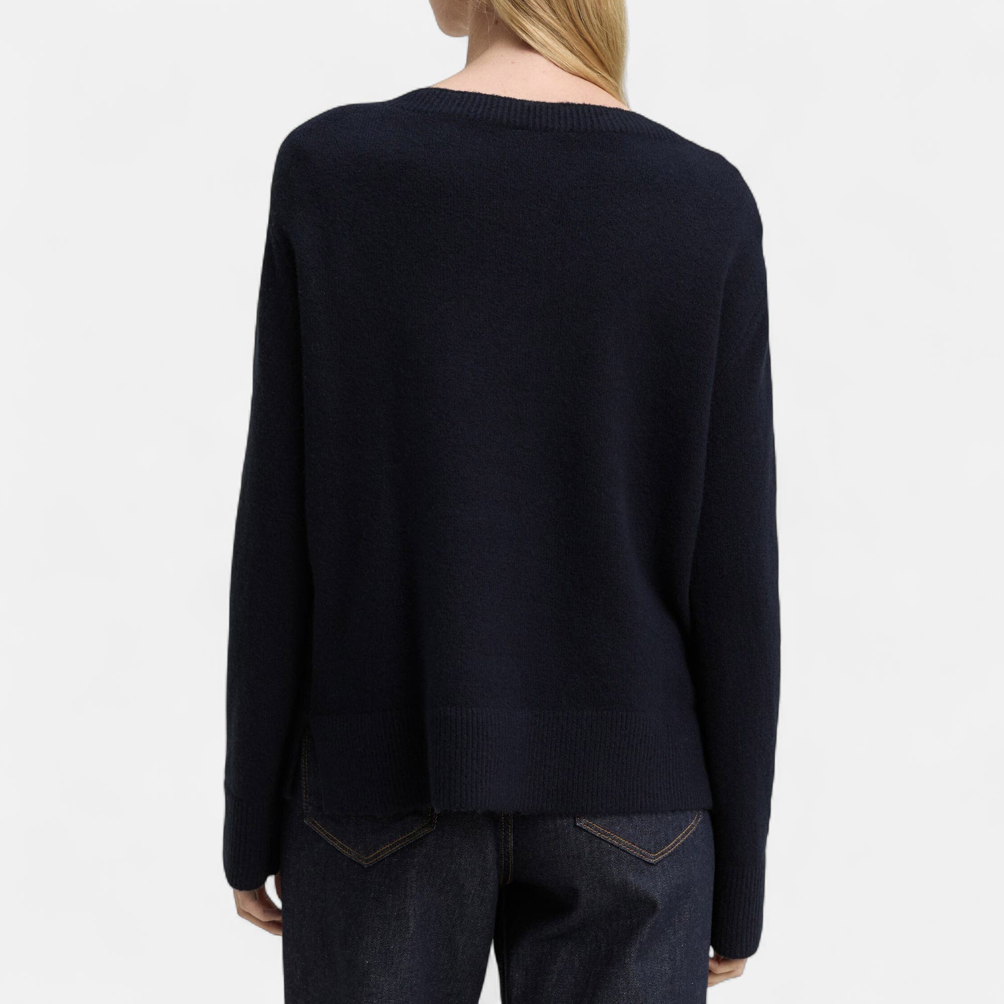 Pull Femme bleu marine