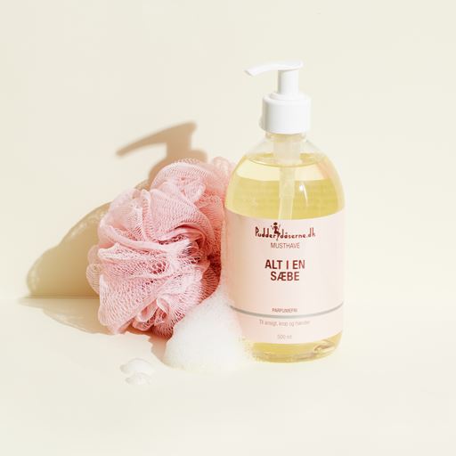 Pudderdåserne Alt I En Sæbe, Neutral, 500 ml