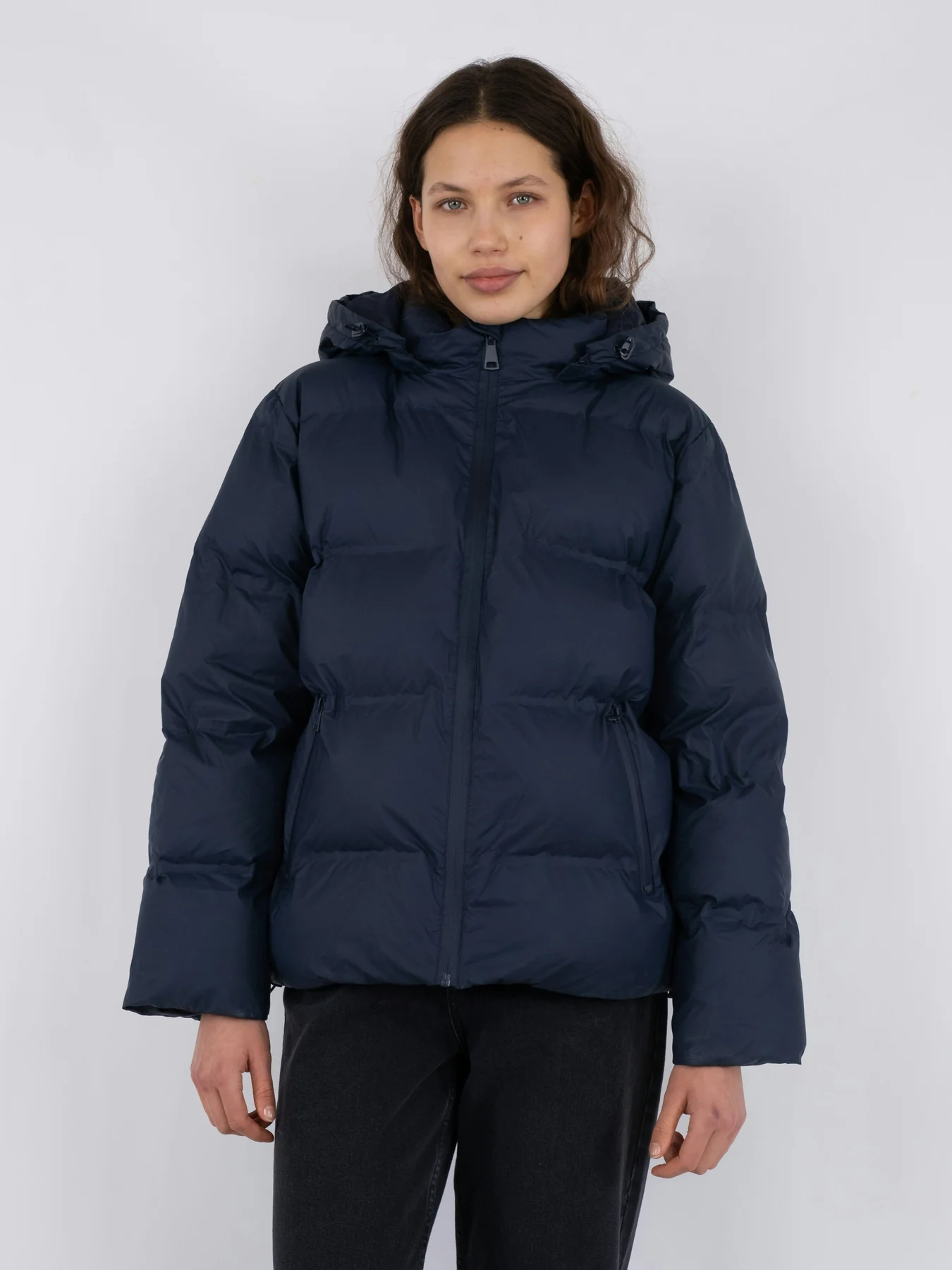 Neo Noir Fox C Puffer Jacket navy
