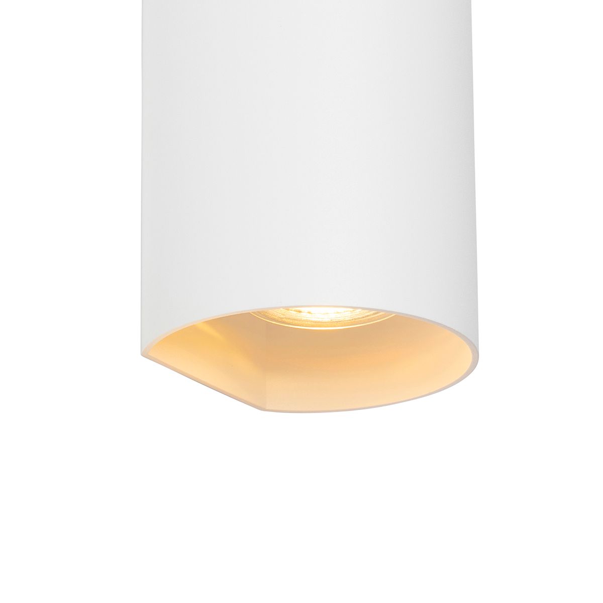 Smart wandlamp wit rond incl. 2 Wifi GU10 - Sabbir
