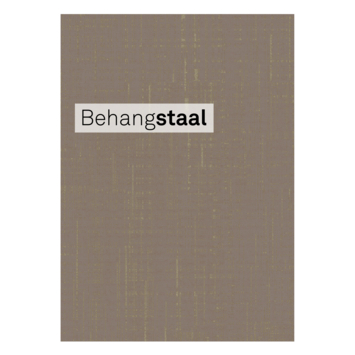 Behangstaal vtwonen vliesbehang linnen gold - soft clay (dessin 139714)
