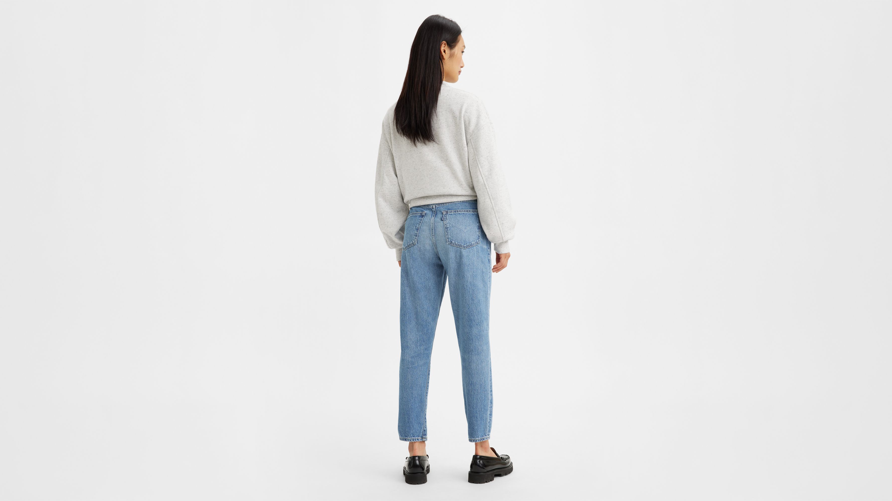 Boyfriend taille haute Levi's® Made & Crafted® - Indigo Worn In - Bleu