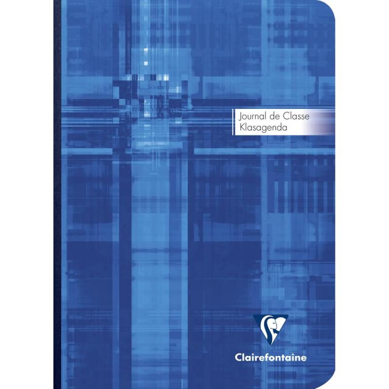 Journal de classe A5 240 pages pré-imprimé Couleur aléatoire - Assortis