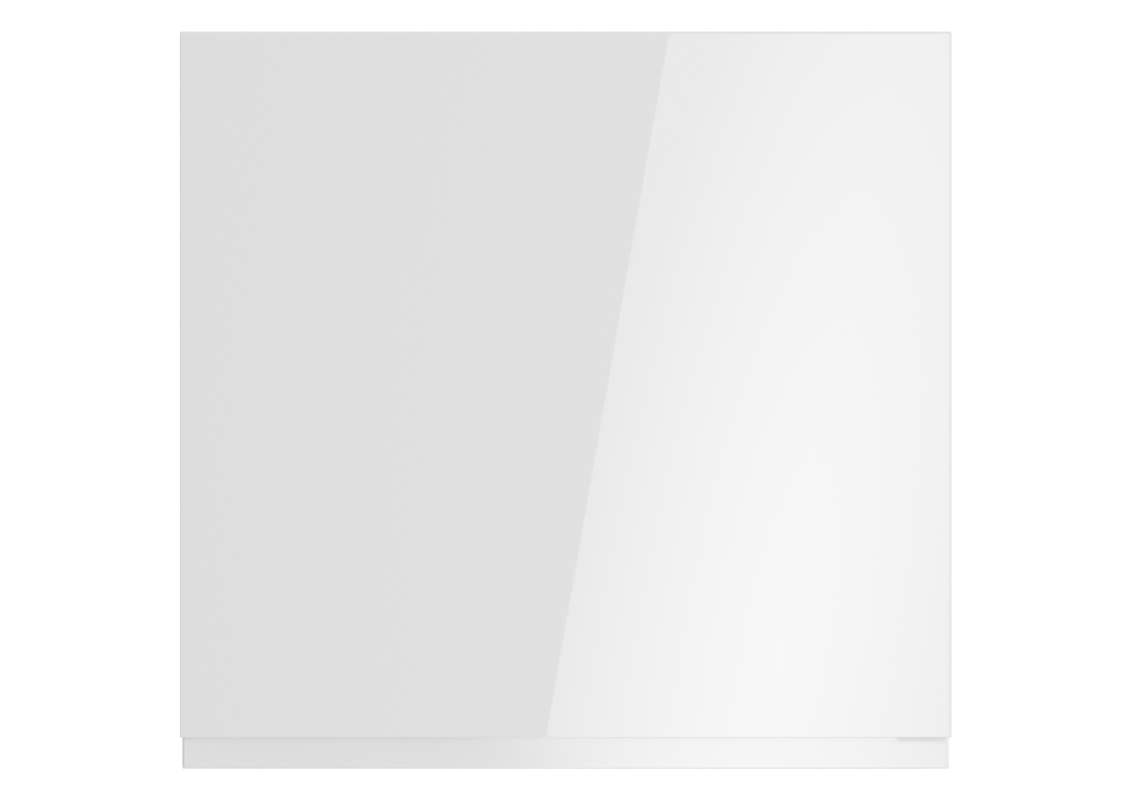 Hängeschrank MONZA - weiß Hochglanz - 60 cm