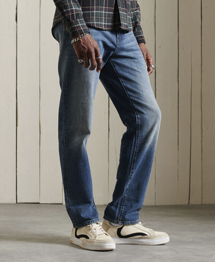 Superdry TAILORED STRAIGHT Horatio indigo vintage