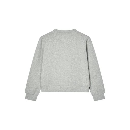 Mads Nørgaard Organic Sweat Talinka Sweatshirt, Light Grey Melange, 8 år