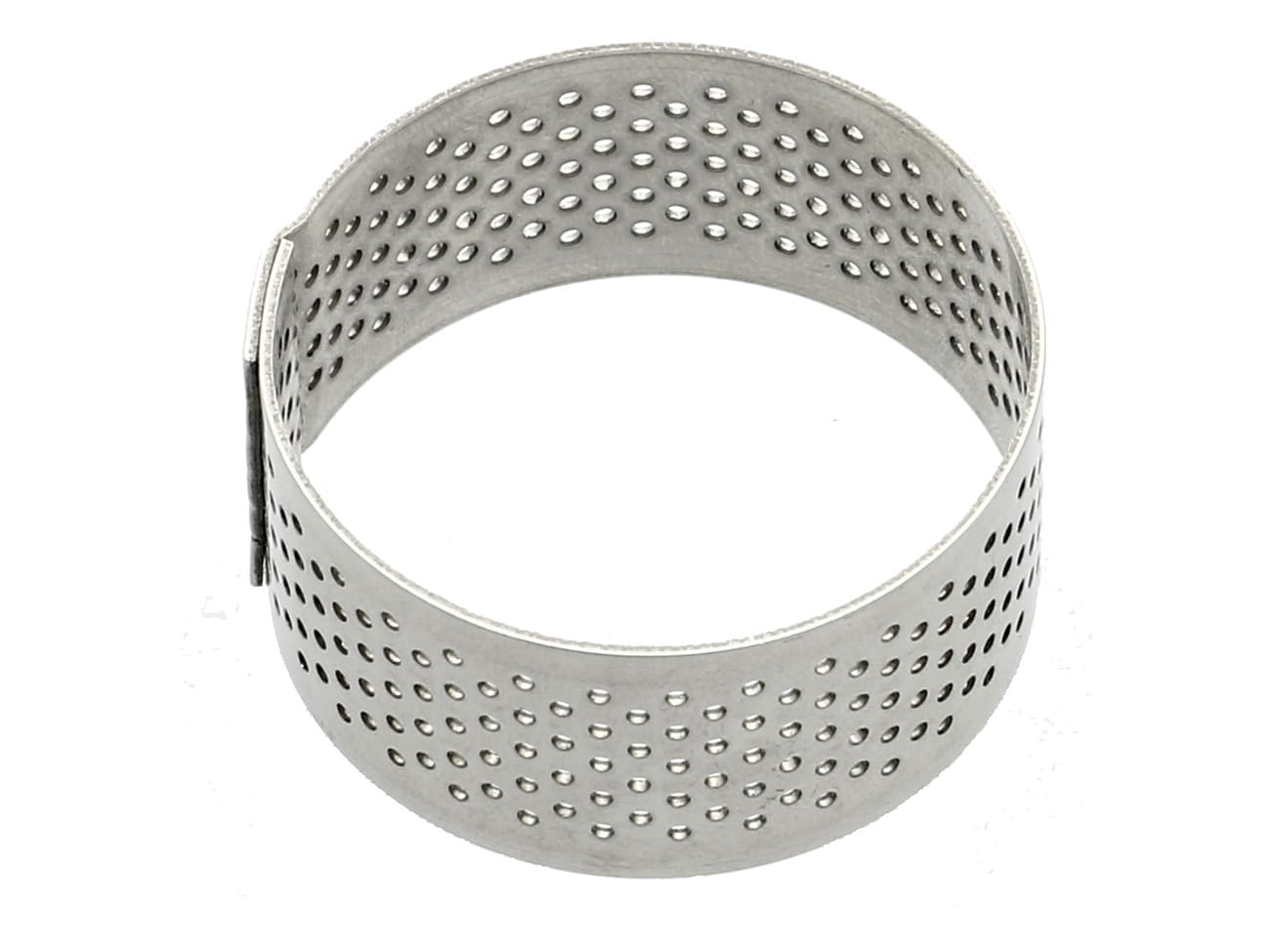 Mini cercle à tarte perforé - Ø 3,5 x ht 2 cm - Mallard Ferrière