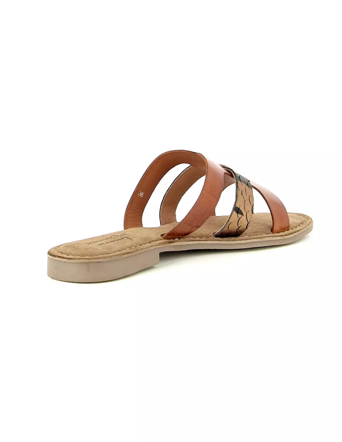 METAMORFOSE LACKY - Mules & sabots Camel