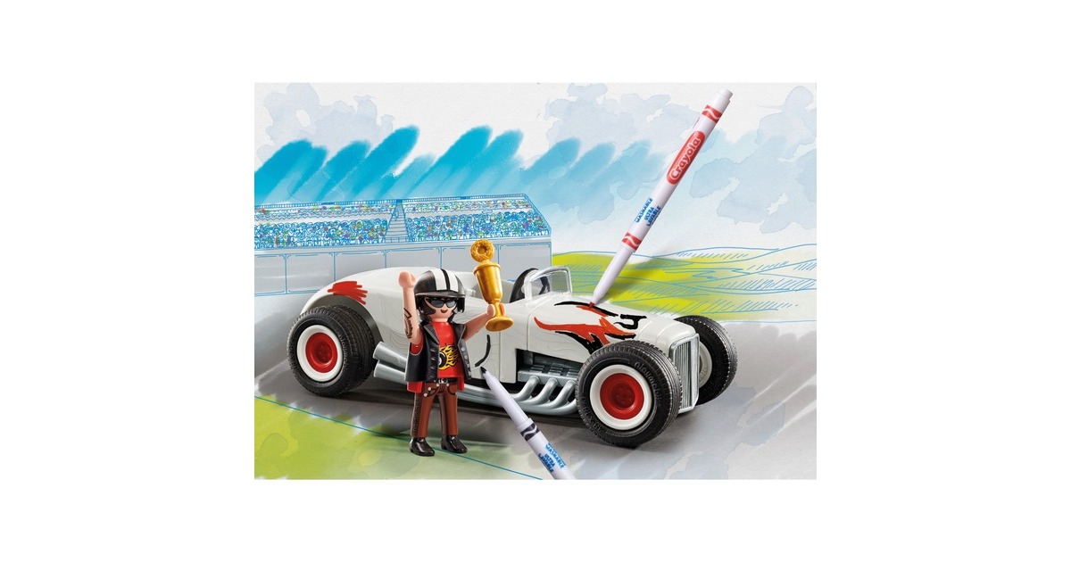 PLAYMOBILColor - Racewagen Constructiespeelgoed  (71376)